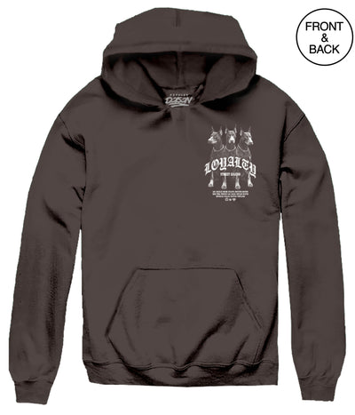 Loyalty Doberman 2Xl / Dark Brown Men’s Hoodies And Sweatshirts