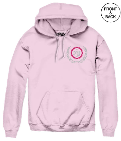 Mahattan Crest S / Light Pink Junior Hoodies