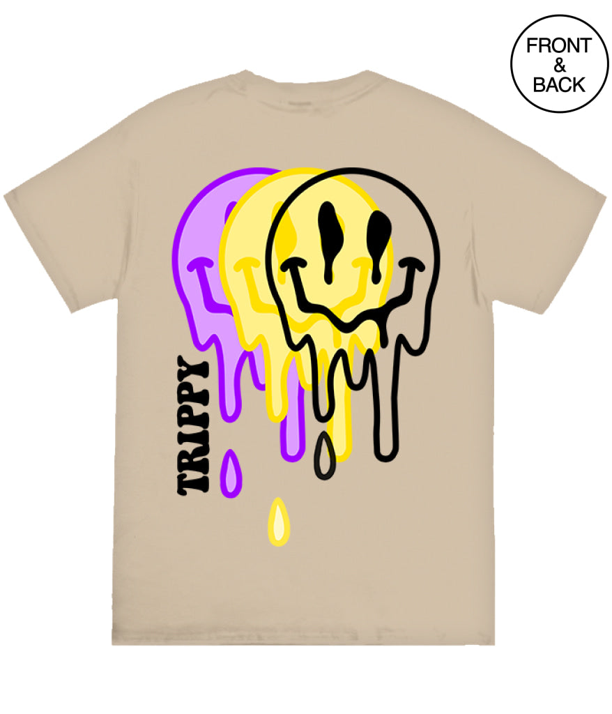 Multi Smiley S / Sand Mens Tee