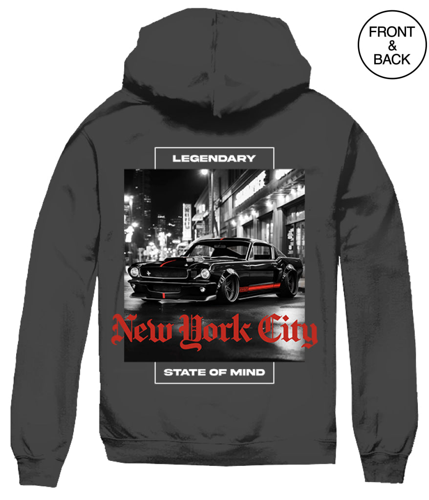 NEW YORK STATE OF MIND HOODIE Men’s Hoodies and Sweatshirts