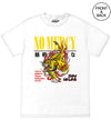 No Mercy Tiger Tee S / White Mens Tee