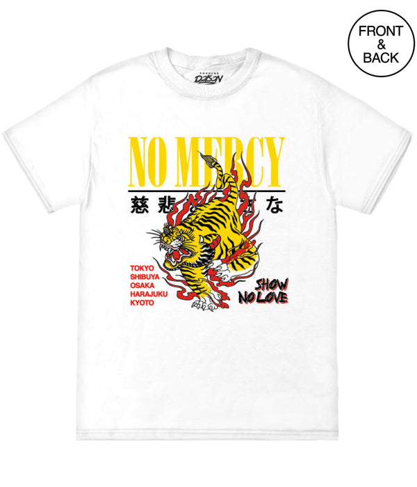NO MERCY TIGER TEE - Popular Poison