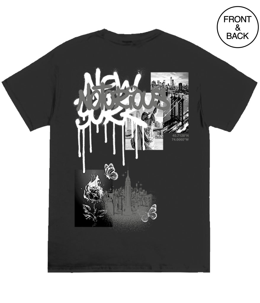 Notorious New York Drip S / Black Men’s Tee