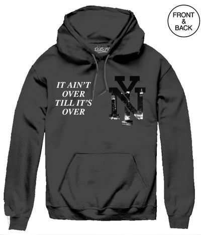 Nyc It Aint Over Hoody S / Black Junior Hoodies