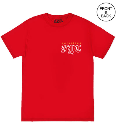 Nyc Notorious Car S / Red Men’s Tee