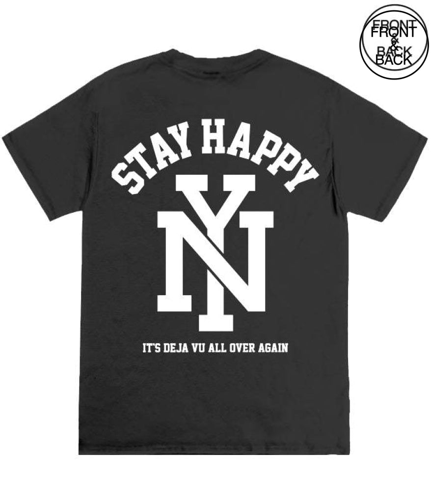 Nyc Stay Happy S / Black Junior Hoodies