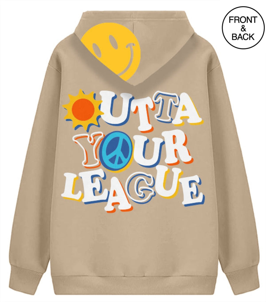 Out Of Your League S / Sand Junior Hoodies
