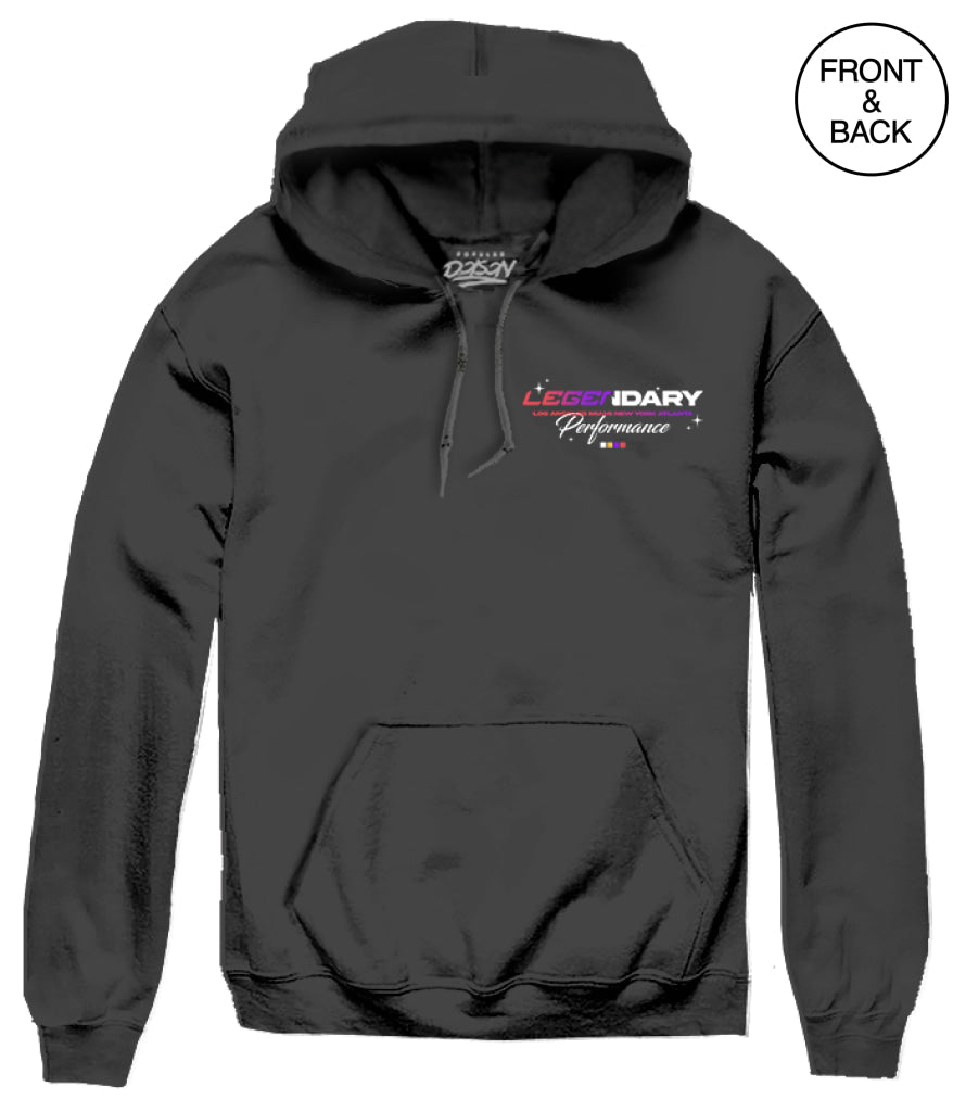 Performance Car Hoods S / Black Mens Hoodies And Sweatshirts