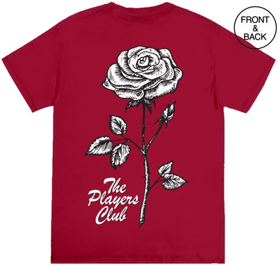 Players Club Rose Fb Tee Mens Tee