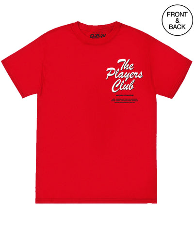 Players Club Rose S / Red Men’s Tee