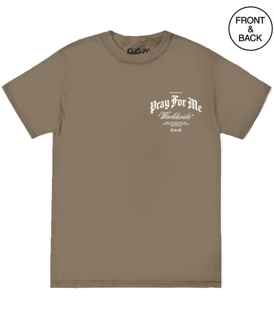 Pray For Me S / Brown Savana Men’s Tee