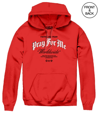 Pray For Me S / Red Men’s Hoodies And Sweatshirts