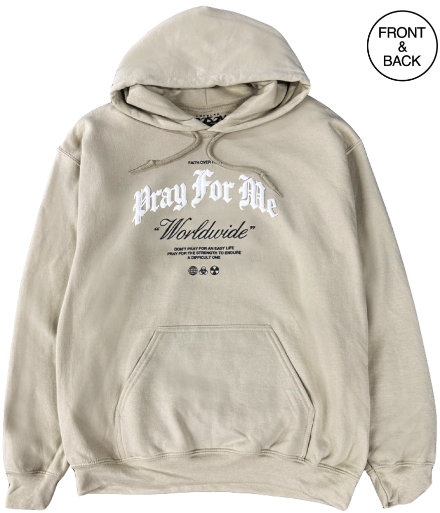 PRAY FOR ME S / SAND Men’s Hoodies and Sweatshirts