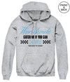 Race To The Top Car Hoods S / Heather Gray Mens Hoodies And Sweatshirts