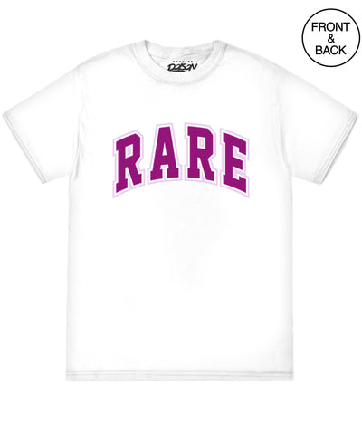 Rare Floral S / White Girls Tee