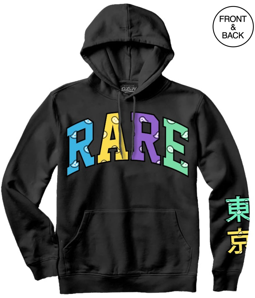 Rare Kanji Hoodie S / Black Mens Hoodies And Sweatshirts