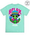 Relax Alien Fb Tee Mens Tee