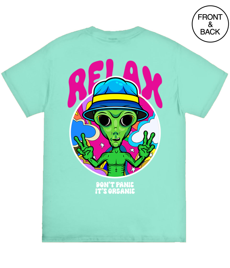 Relax Alien Fb Tee Mens Tee