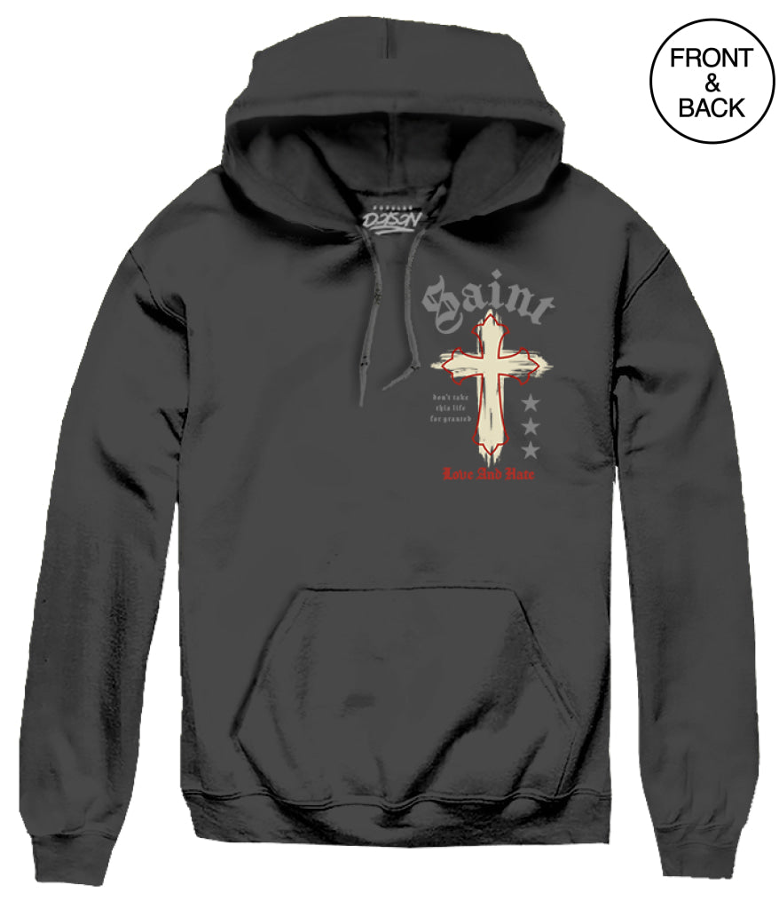 Saint Cross S / Black Men’s Hoodies And Sweatshirts