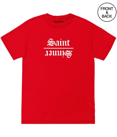 Saint Sinner Wing S / Red Girls Tee