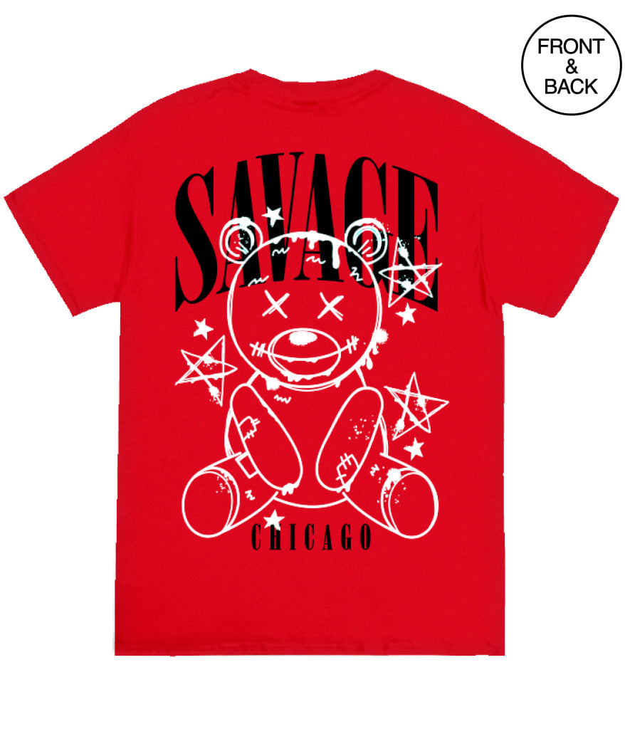 Savage Bear S / Red Men’s Tee