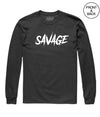 Savage Bite Long Sleeve Tee S / Black