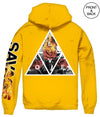 Savage Flaming Rose Hoodie Mens Hoodies And Sweatshirts