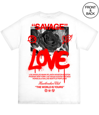 Savage Love Rose Fb Tee Mens Tee