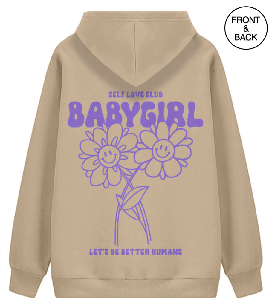 Self Love Club Babygirl S / Sand Junior Hoodies