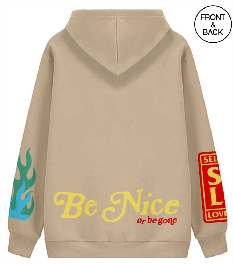 Self Love Club S / Sand Junior Hoodies