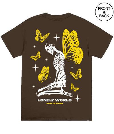 Skeleton Butterfly Mens Tee