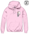 Skeleton Winning In Life Hoodie S / Light Pink Mens Hoodies And Sweatshirts