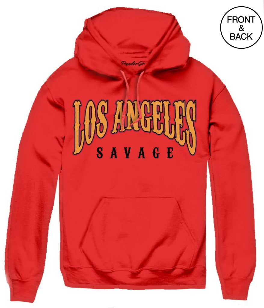 Skull Snake La Hoods S / Red Junior Hoodies