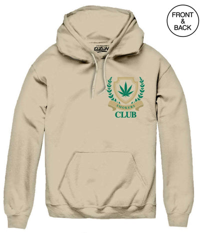 Smokers Club - Big Size 2X / Sand Mens Hoodies And Sweatshirts