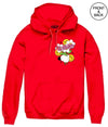 Stop&smell The Flowers Hoodie S / Red Mens Hoodies And Sweatshirts