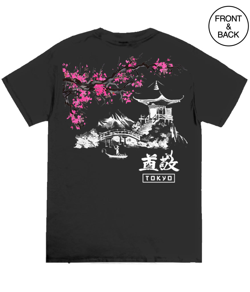 TEMPLE CHERRY BLOSSOM - Men’s Tee