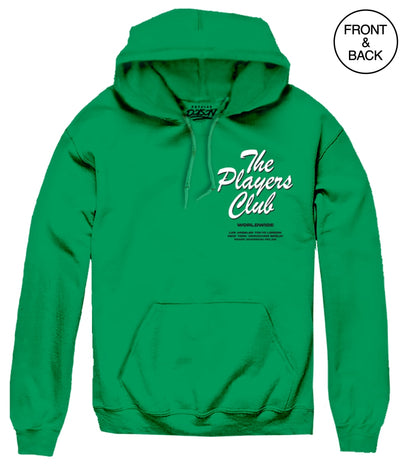 The Players Club Rose S / Kelly Green Mens Hoodies And Sweatshirts