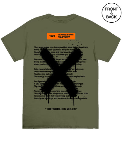THE WORLD IS YOURS GRAFFITI TEE Men’s Tee