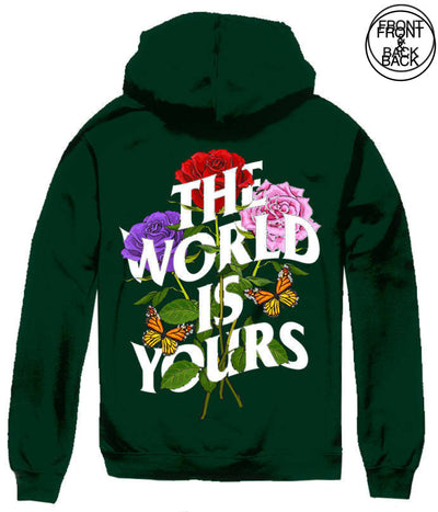 The World Is Yours Hoods Mens Hoodies And Sweatshirts