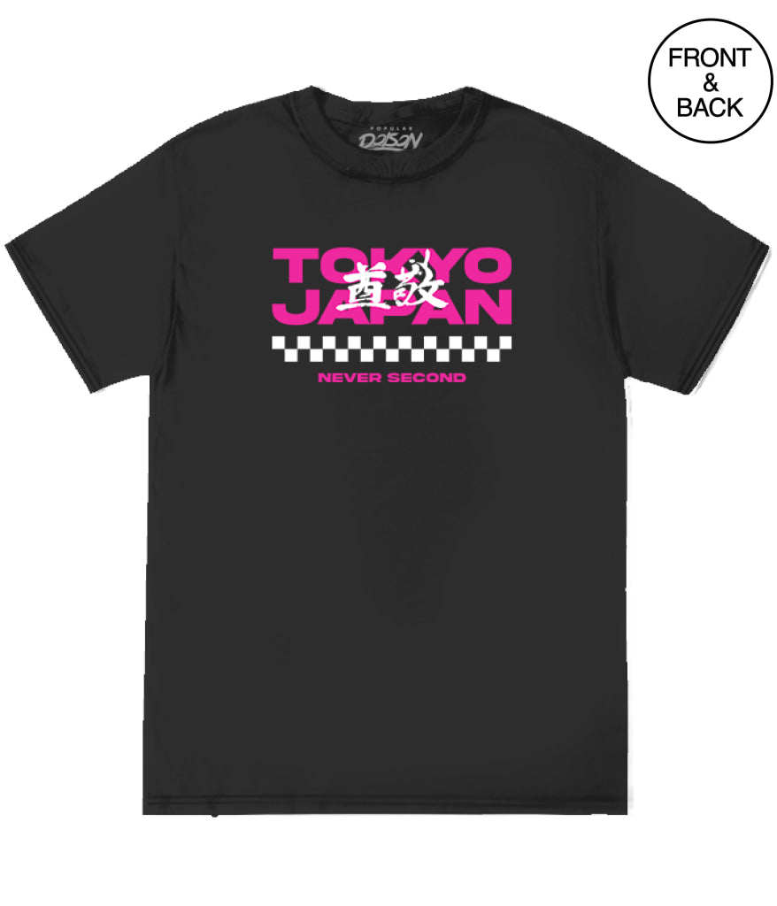 TOKYO CAR TEE S / BLACK Men’s Tee