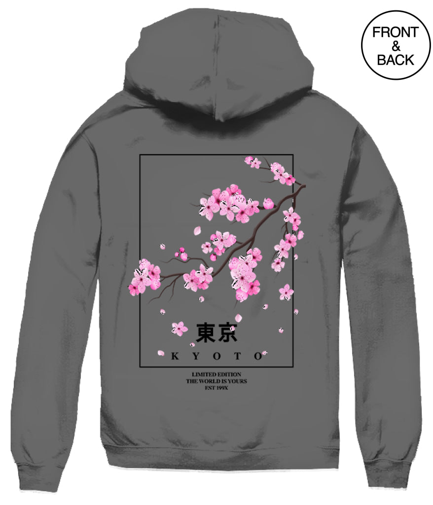 TOKYO CHERRY BLOSSOM HOODIE Men’s Hoodies and Sweatshirts