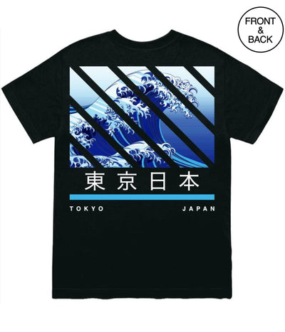 Tokyo Wave Tee Mens Tee (4576782286933)