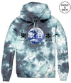 Tokyo Wave Tie Dye Hoods S / Multi Tie Dye Mens Hoodies And Sweatshirts