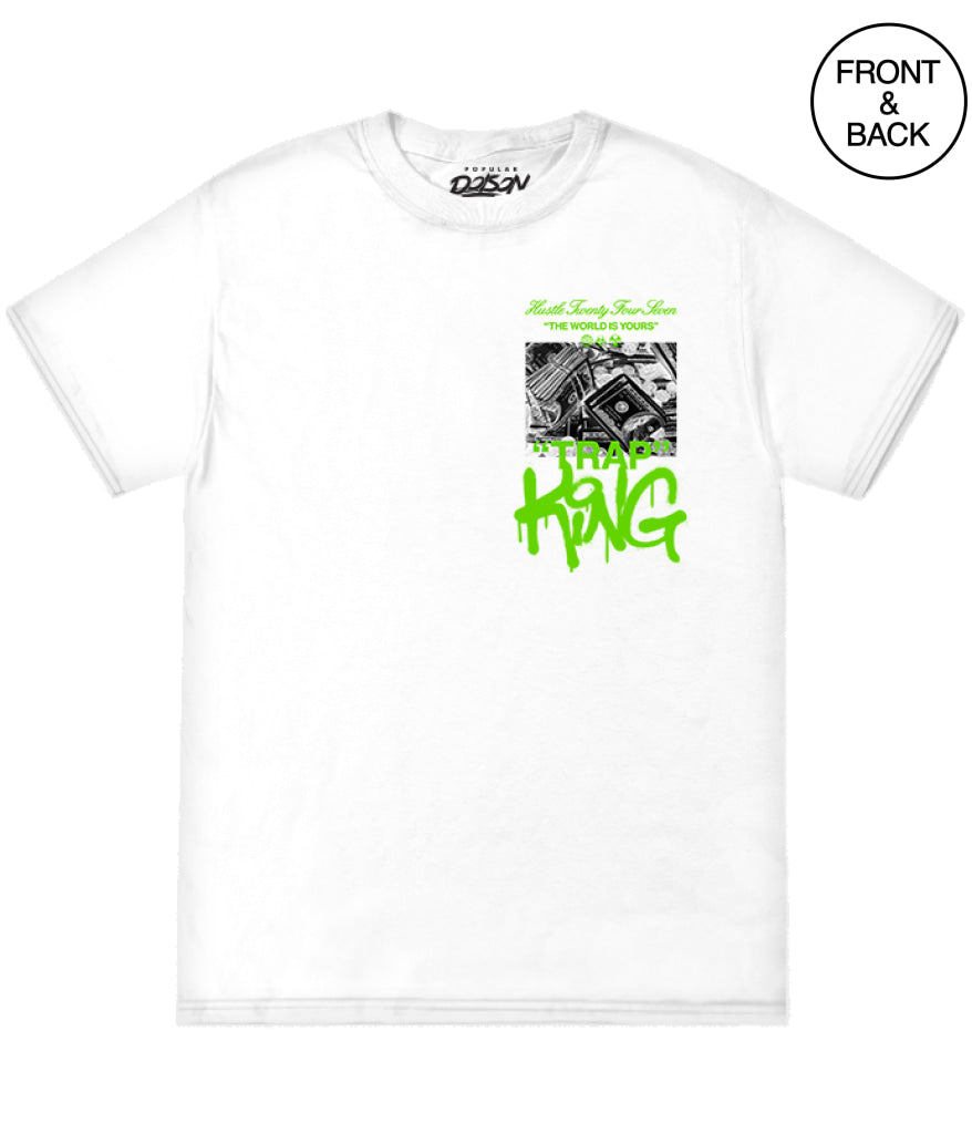 Trip King Money S / White Mens Tee