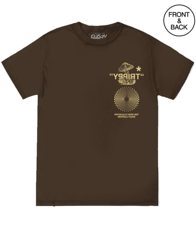 Trippy Mushroom S / Brown Men’s Tee