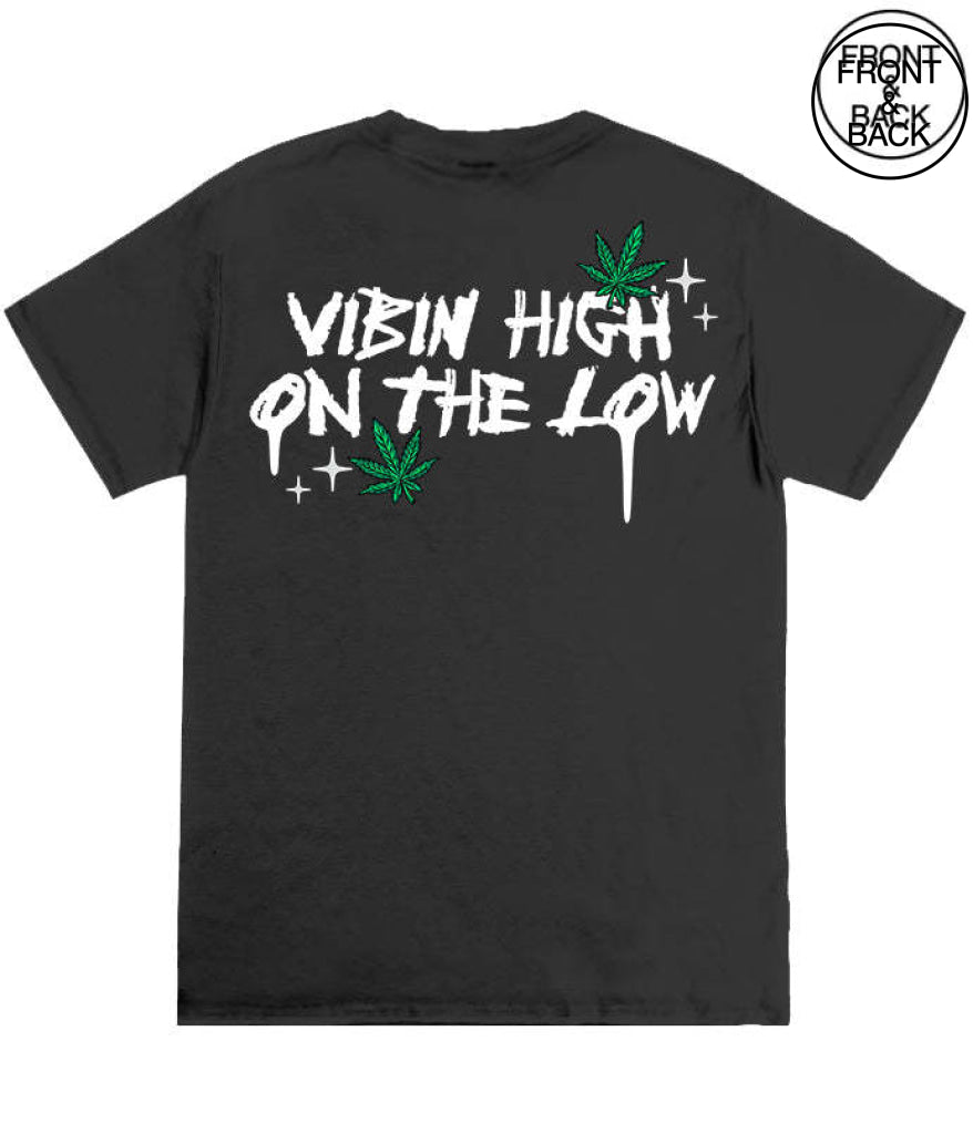 Vibing High Tee S / Black Mens Tee