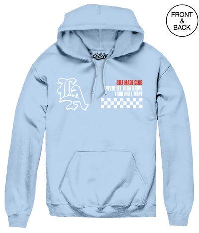 West Coast Legend Car Hoods S / Light Blue Mens Hoodies And Sweatshirts