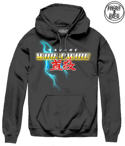 Worldwide Autoshow Hoods S / Black Mens Hoodies And Sweatshirts