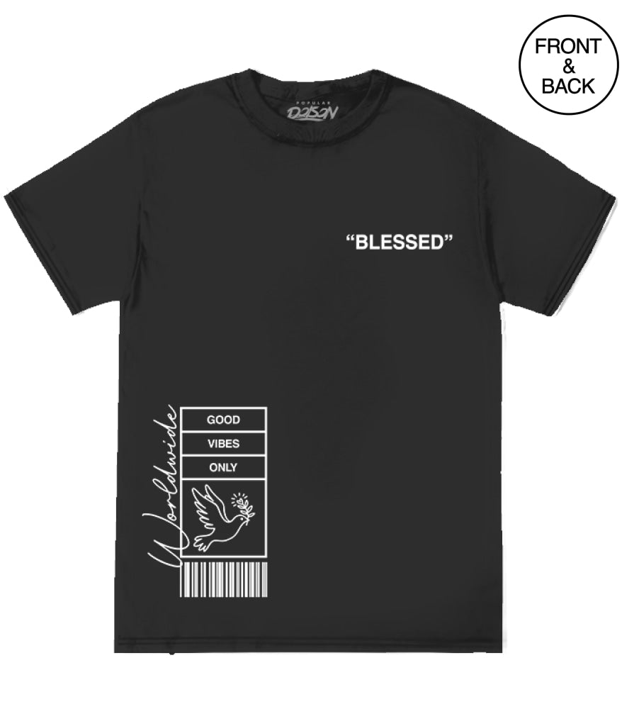 WORLDWIDE DOVES TEE S / BLACK Men’s Tee