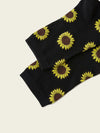 Sunflower Pattern Socks
